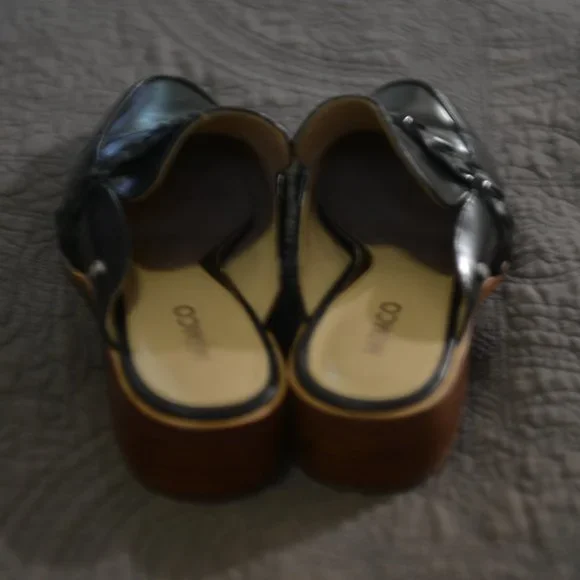 MIMCO l Black Patent Leather Slides/Mules - Size 38 - Picture 6 of 8